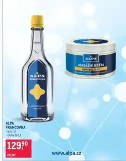 Makro Alpa Francovka nabídka
