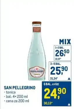 Makro San Pellegrino nabídka