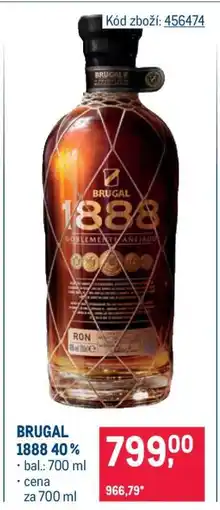Makro Brugal 1888 40 % nabídka