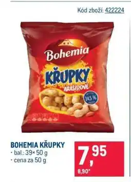 Makro Bohemia křupky nabídka