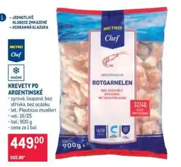 Makro KREVETY PD ARGENTINSKÉ nabídka
