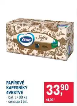 Makro Papírové kapesníky 4vrstvé nabídka