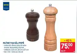 Makro MLÝNKY NA SŮL/PEPŘ nabídka
