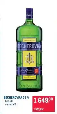 Makro Becherovka 38 % nabídka