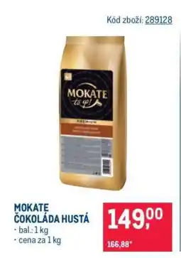 Makro Mokate čokoláda hustá nabídka