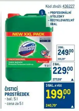 Makro Čisticí prostředek nabídka