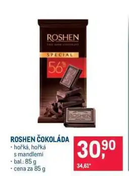 Makro ROSHEN ČOKOLÁDA nabídka