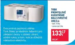 Makro Tork průmyslové kuchyňské role 2vrstvé nabídka
