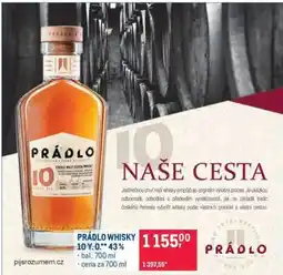 Makro PRÁDLO WHISKY 10 Y.O.* 43% nabídka