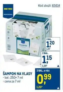 Makro Šampon na vlasy nabídka