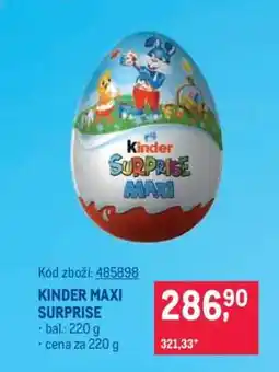 Makro Kinder Maxi Surprise nabídka