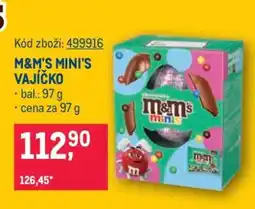 Makro M&M'S MINI'S VAJÍČKO nabídka