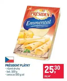 Makro Président plátky nabídka