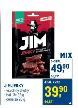 Makro Jim Jerky nabídka