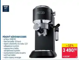 Makro PÁKOVÝ KÁVOVAR EC685 nabídka