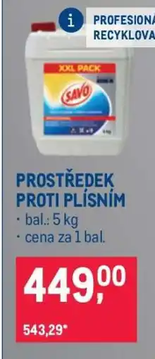 Makro Prostředek proti plísním nabídka
