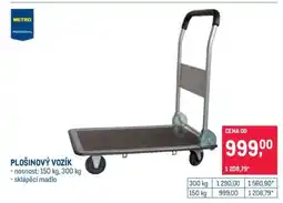 Makro Plošinový vozík nabídka