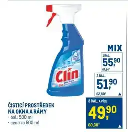 Makro ČISTICÍ PROSTŘEDEK NA OKNA A RÁMY nabídka