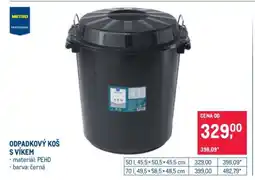 Makro ODPADKOVÝ KOŠ S VÍKEM nabídka