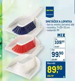 Makro Smetáček a lopatka nabídka