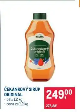 Makro ČEKANKOVÝ SIRUP ORIGINÁL nabídka