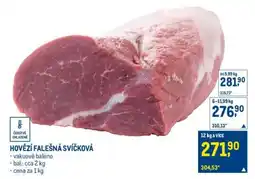 Makro Hovězí falešná svíčková nabídka