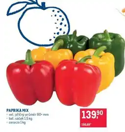 Makro Paprika mix nabídka