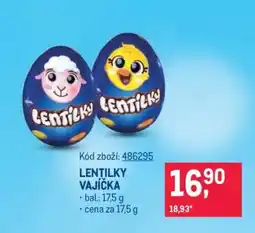 Makro Lentilky vajíčka nabídka
