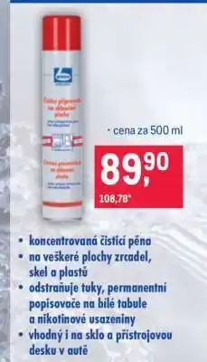 Makro ČISTICÍ PŘÍPRAVEK NA SKLENĚNÉ PLOCHY nabídka