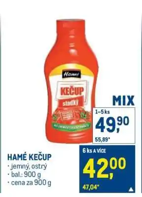 Makro Hamé Kečup nabídka