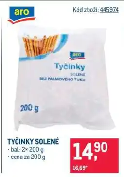 Makro Tyčinky solené nabídka