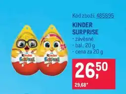 Makro KINDER SURPRISE nabídka