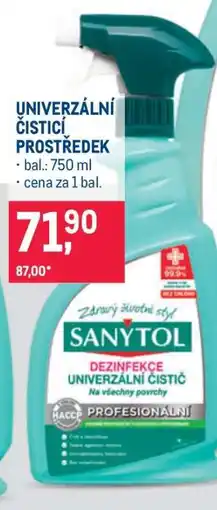 Makro Univerzální čisticí prostředek nabídka