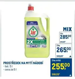 Makro Prostředek na mytí nádobí nabídka