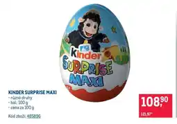 Makro KINDER SURPRISE MAXI nabídka