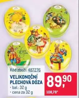 Makro VELIKONOČNÍ PLECHOVÁ DÓZA nabídka