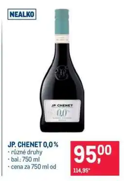 Makro JP. CHENET 0,0 % nabídka