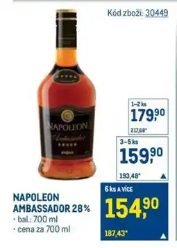 Makro Napoleon Ambassador 28 % nabídka