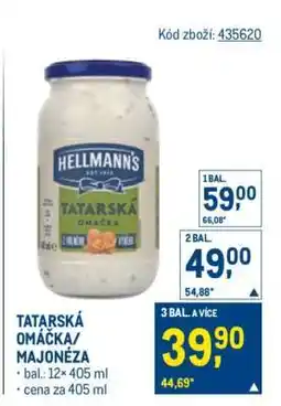 Makro Tatarská omáčka, Majonéza nabídka