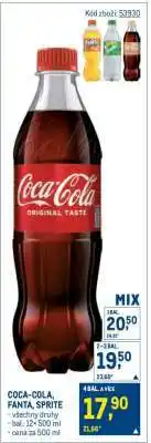 Makro Coca-Cola, Fanta, Sprite nabídka
