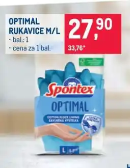 Makro OPTIMAL RUKAVICE M/L nabídka
