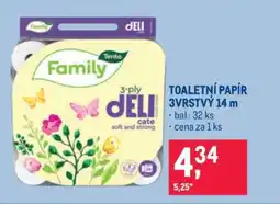 Makro TOALETNÍ PAPÍR 3VRSTVÝ 14 m nabídka