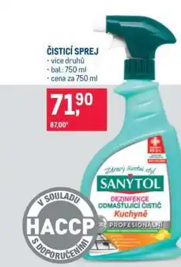 Makro Čisticí sprej nabídka