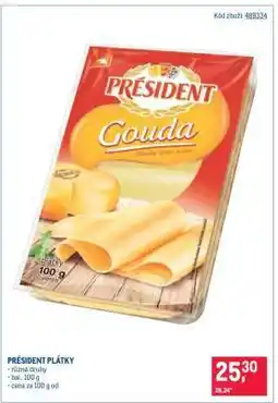 Makro Président plátky nabídka