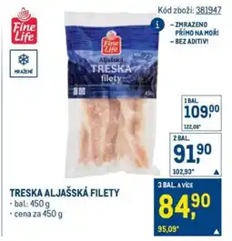 Makro Treska aljašská filety nabídka