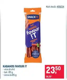 Makro KABANOS FAVOUR IT nabídka