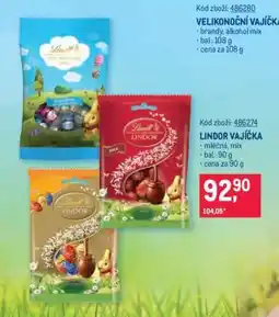 Makro Lindor vajíčka nabídka