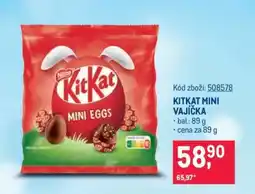 Makro KITKAT MINI VAJÍČKA nabídka