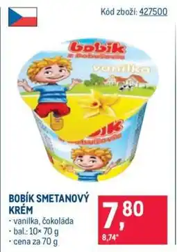 Makro BOBÍK - smetanový krém nabídka