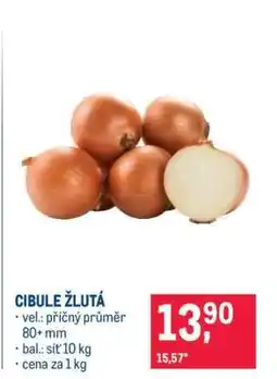 Makro Cibule žlutá nabídka